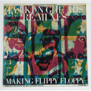 Talking Heads ‎- Slippery People / Making Flippy Floppy 1983 USA Version 12" Single Vinyl LP ***READY TO SHIP from Hong Kong***